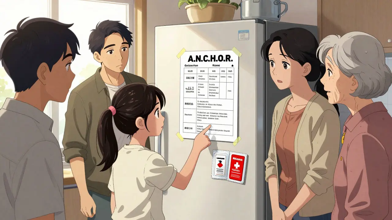 How to Create a Family Overdose Emergency Plan for Medications