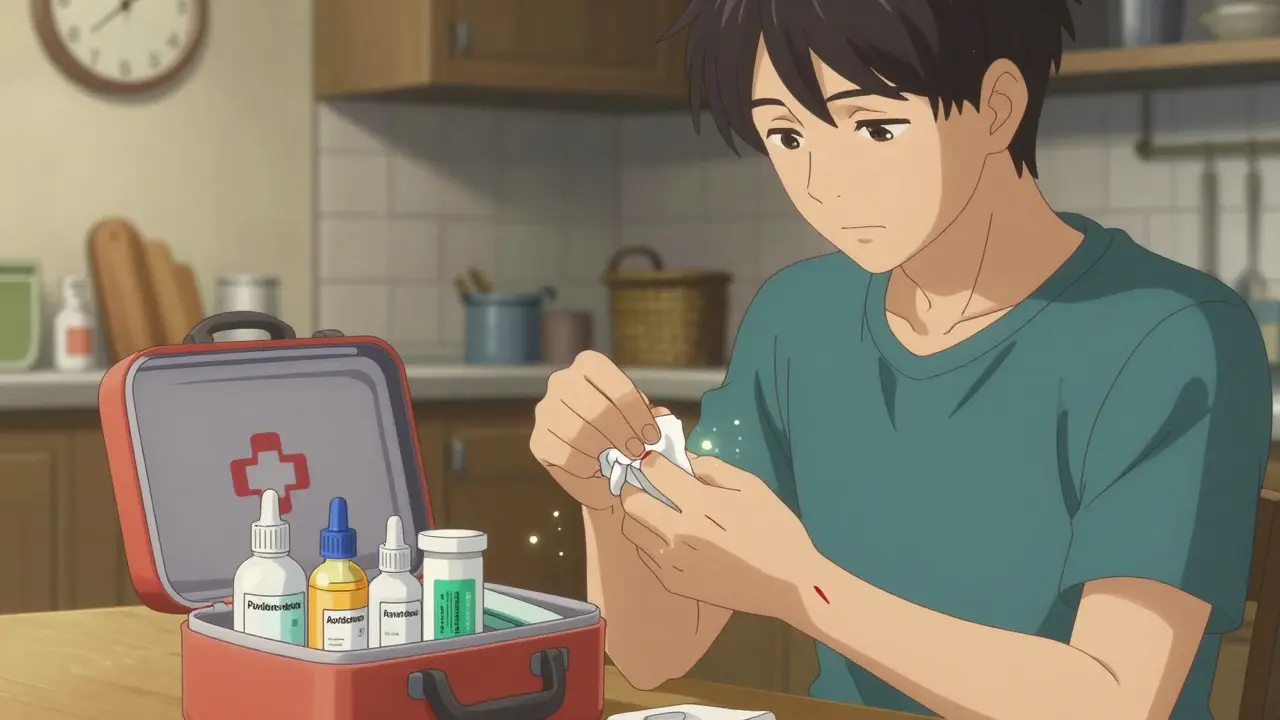 OTC First Aid Medications: Antiseptics, Antibiotic Ointments, and Pain Relief You Need at Home