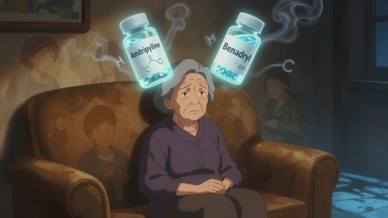 Tricyclic Antidepressants and Antihistamines: Why Their Combination Can Cause Anticholinergic Overload