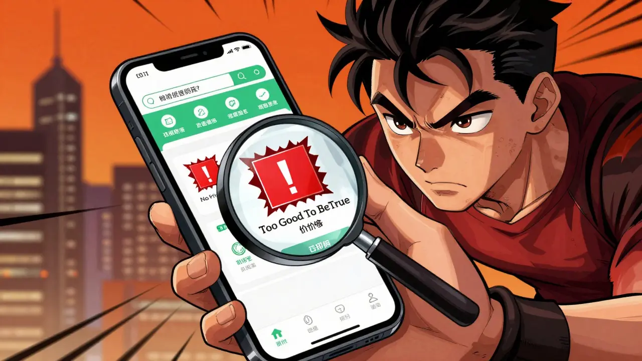 Hero checking online pharmacy for safety red flags